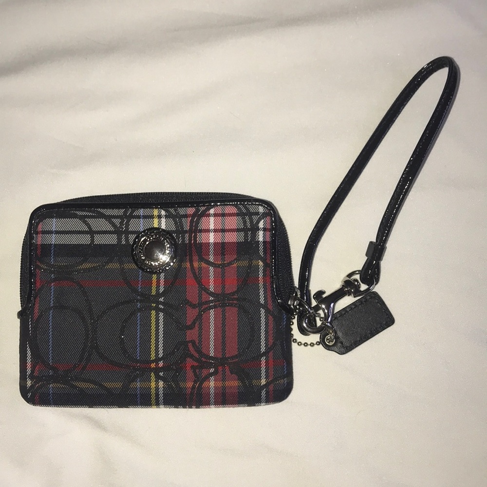Coach coin wristlet